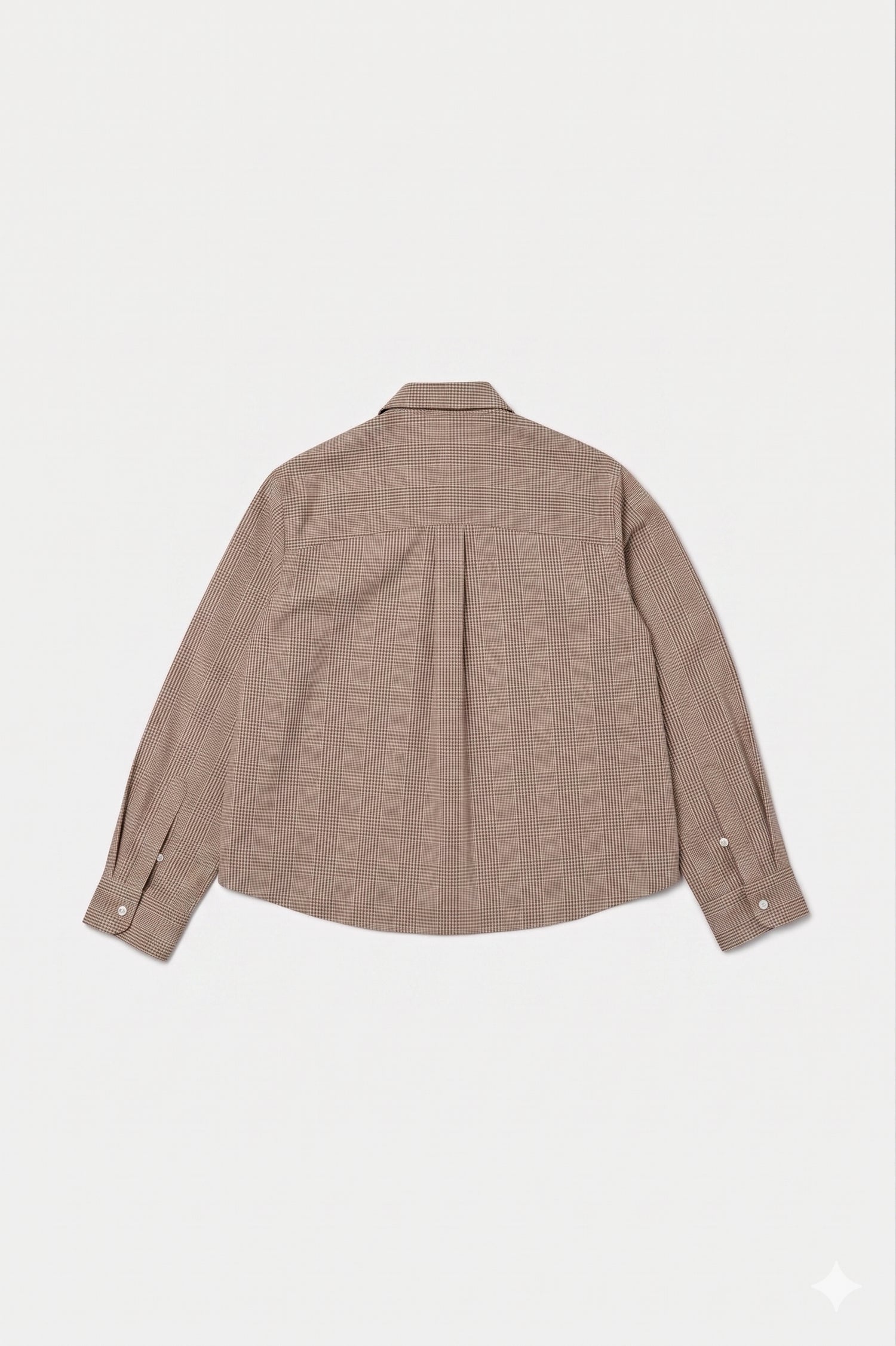 Mati Mati Signe shirt brun ternet