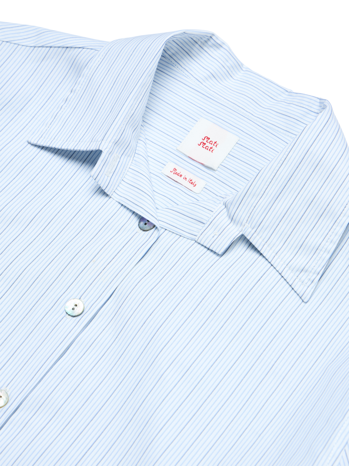 Mati Mati Signe shirt lyseblå stribet
