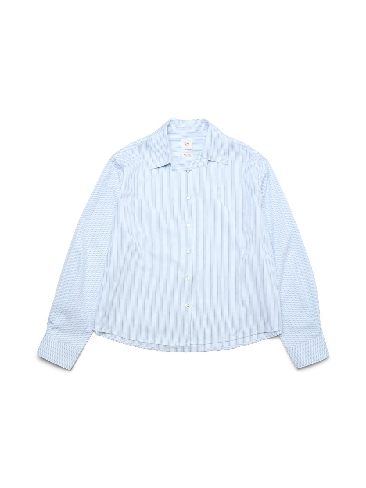 Mati Mati Signe shirt lyseblå stribet