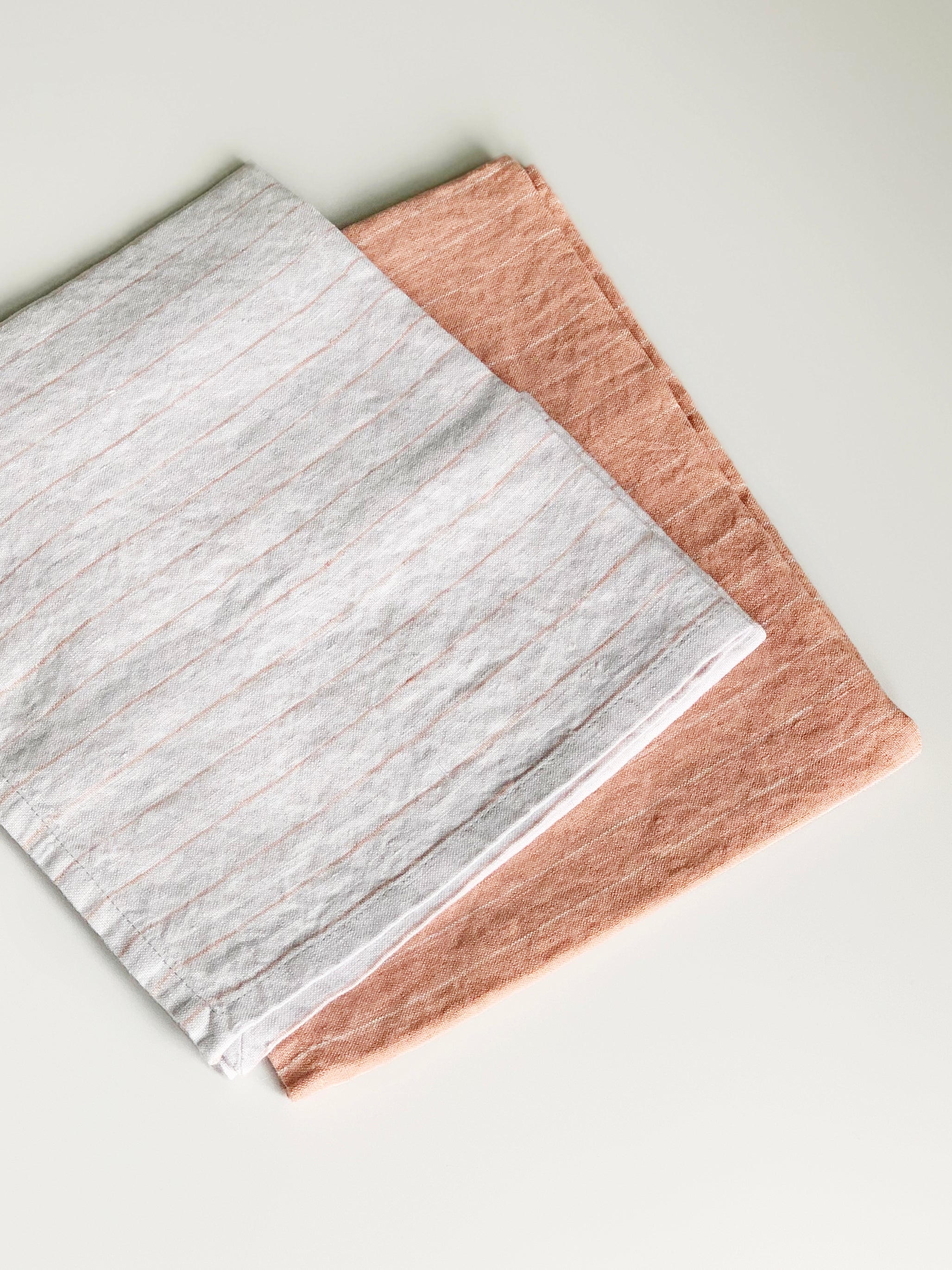 Stilleben kitchen towel terracotta/grey