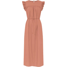 Indlæs billede til gallerivisning Frau Stockholm long dress cameo brown
