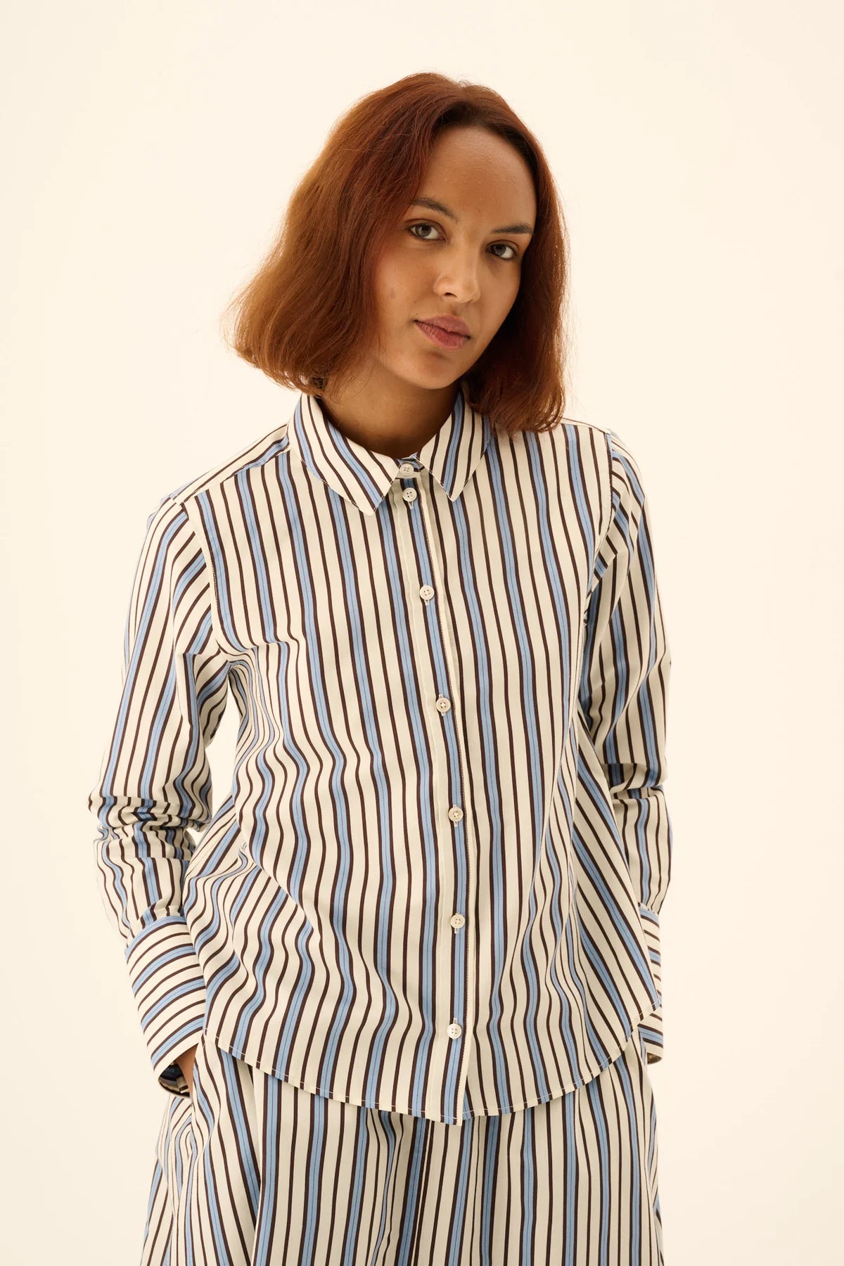 Rue De Tokyo Sylina skjorte Trio Stripe