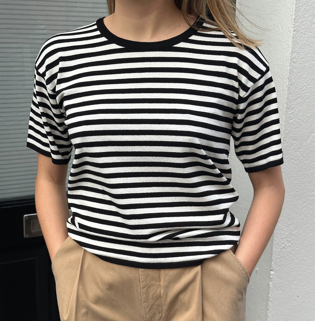Sibin Linnebjerg Dolly sort/offwhite