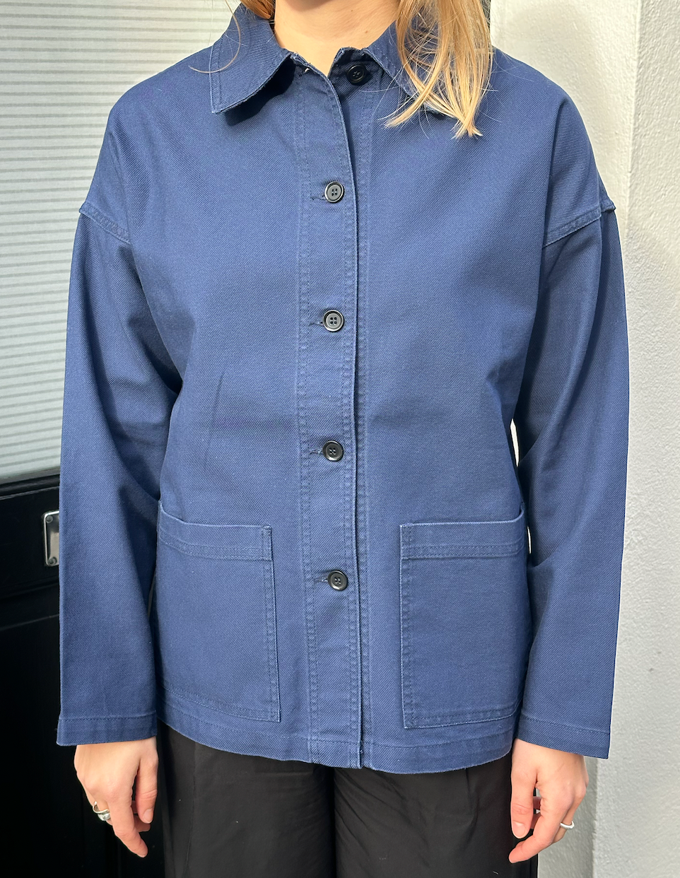 Vetra damejakke oversize 6L Navy