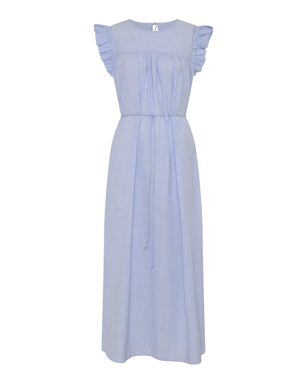 Frau Stockholm sl long dress Baby lavender stripe