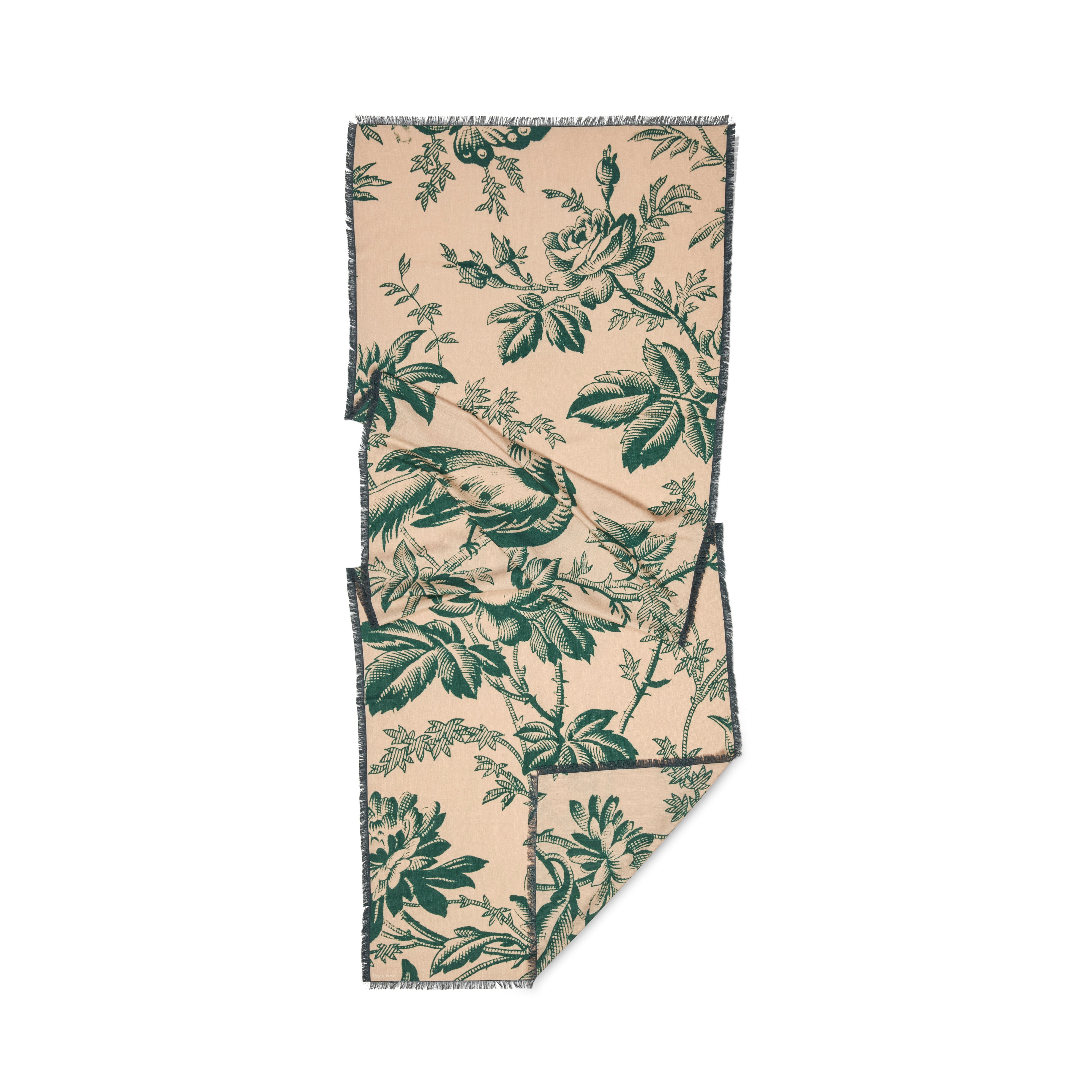 Tapis Noir Long Darlene scarf Green