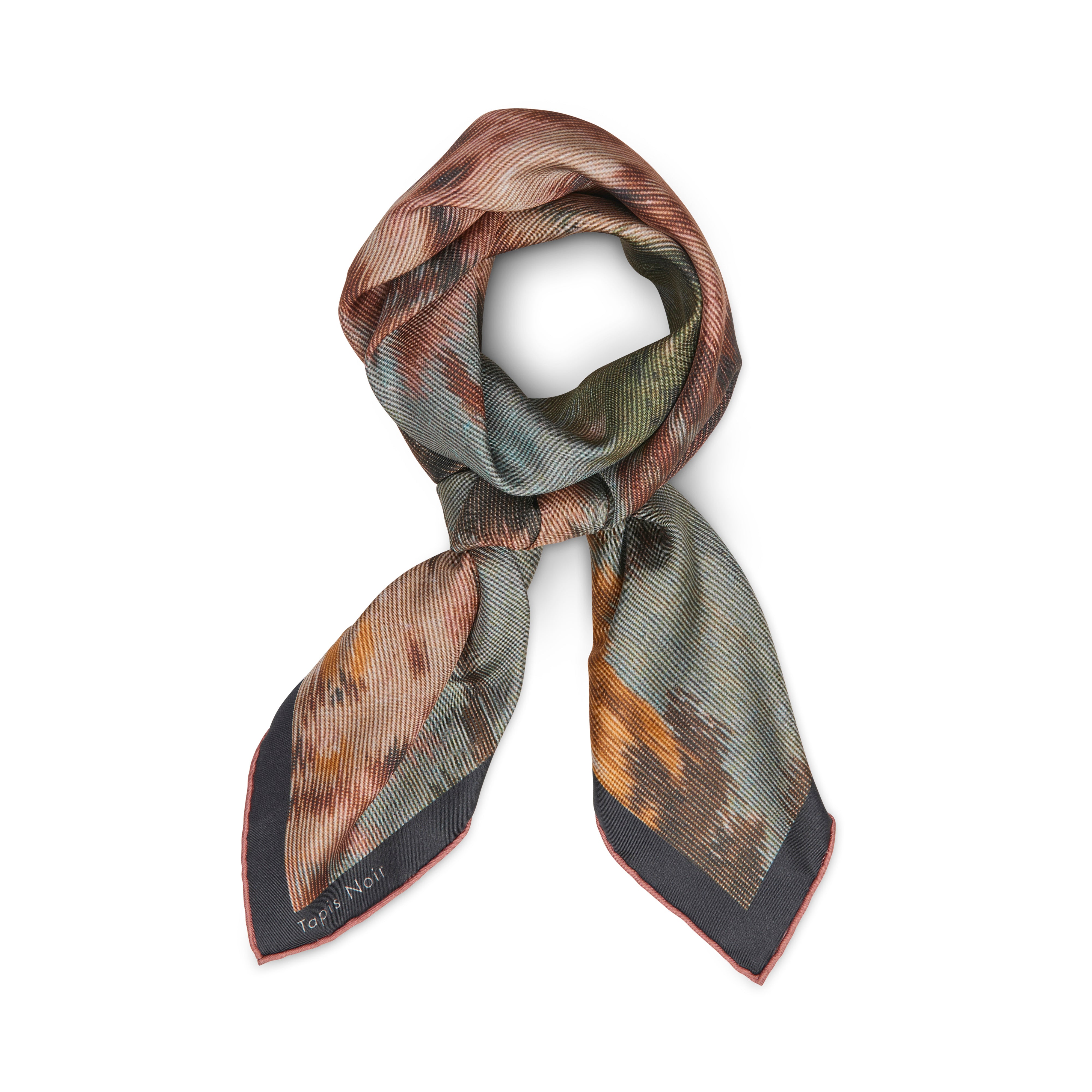 Tapis Noir classical Dani scarf Blue