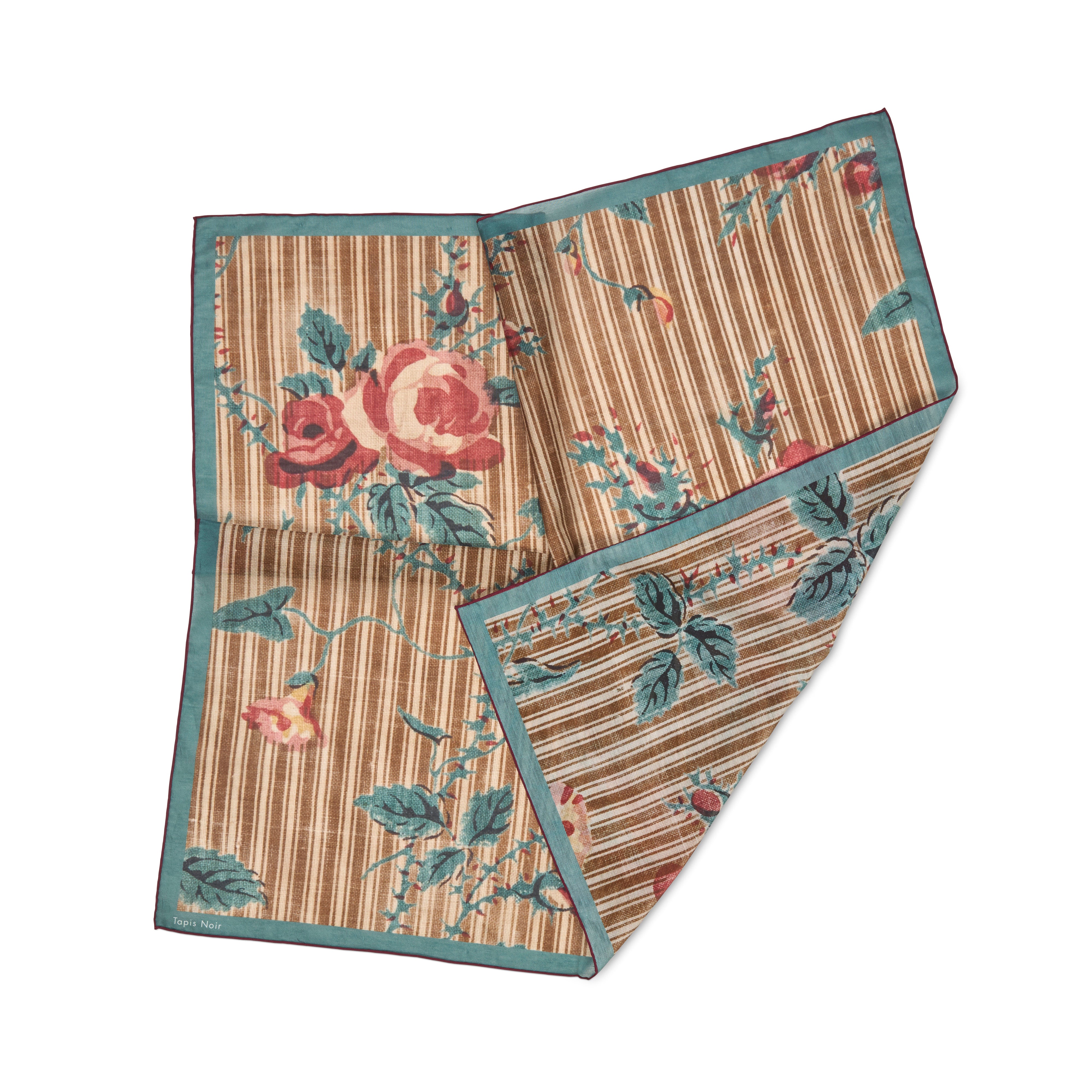 Tapis Noir light Delilah scarf Brown