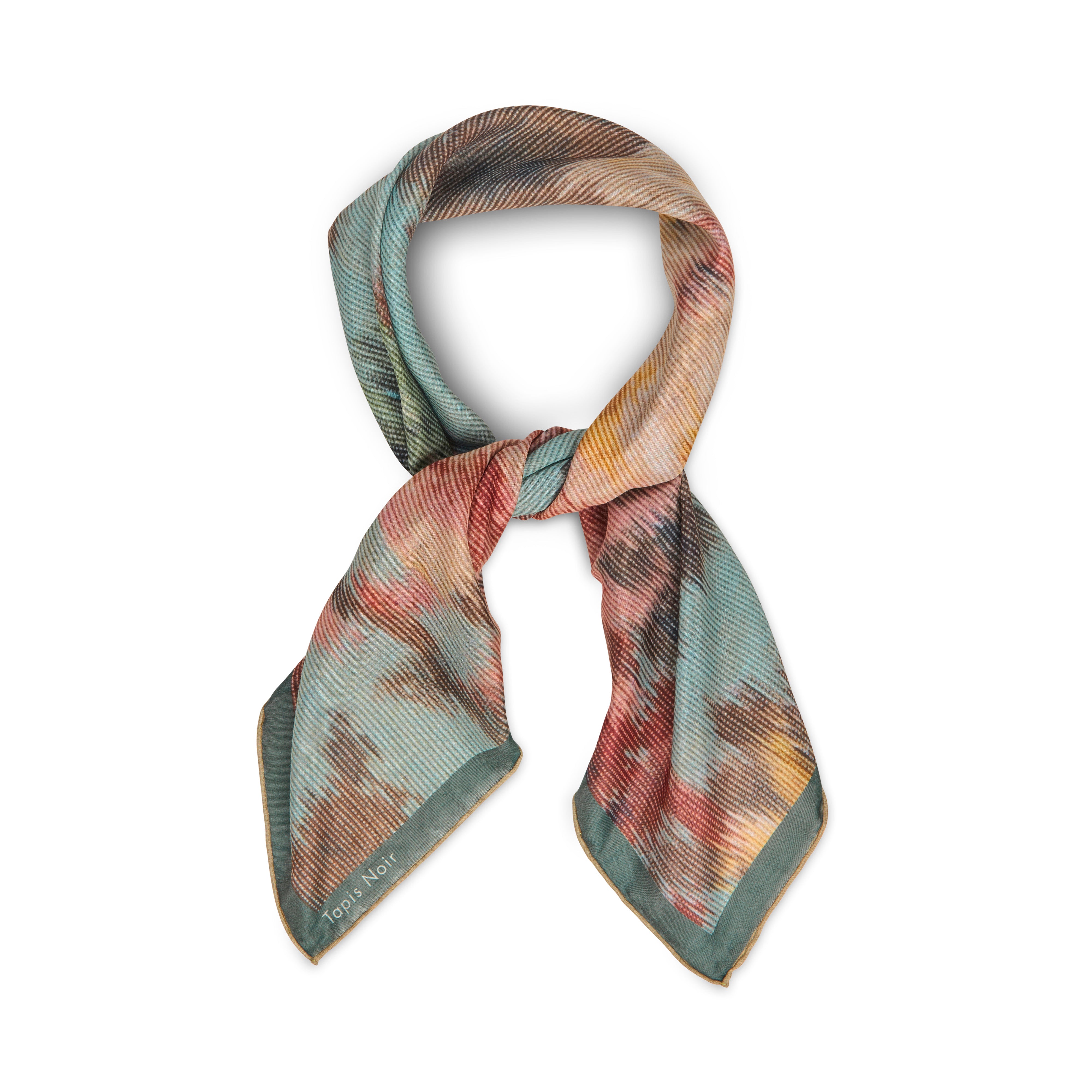 Tapis Noir light Dani scarf Blue