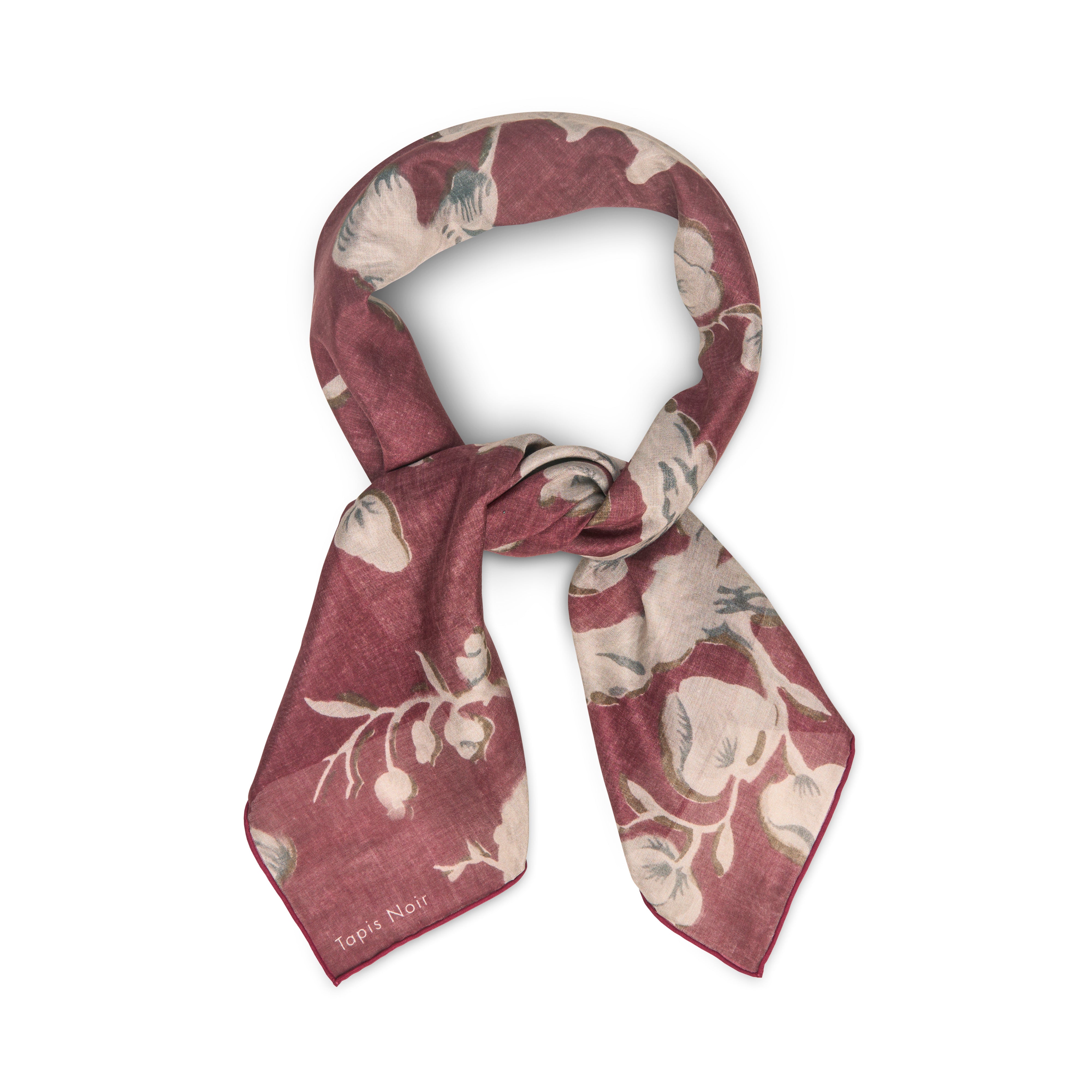 Tapis Noir light Dana scarf Red