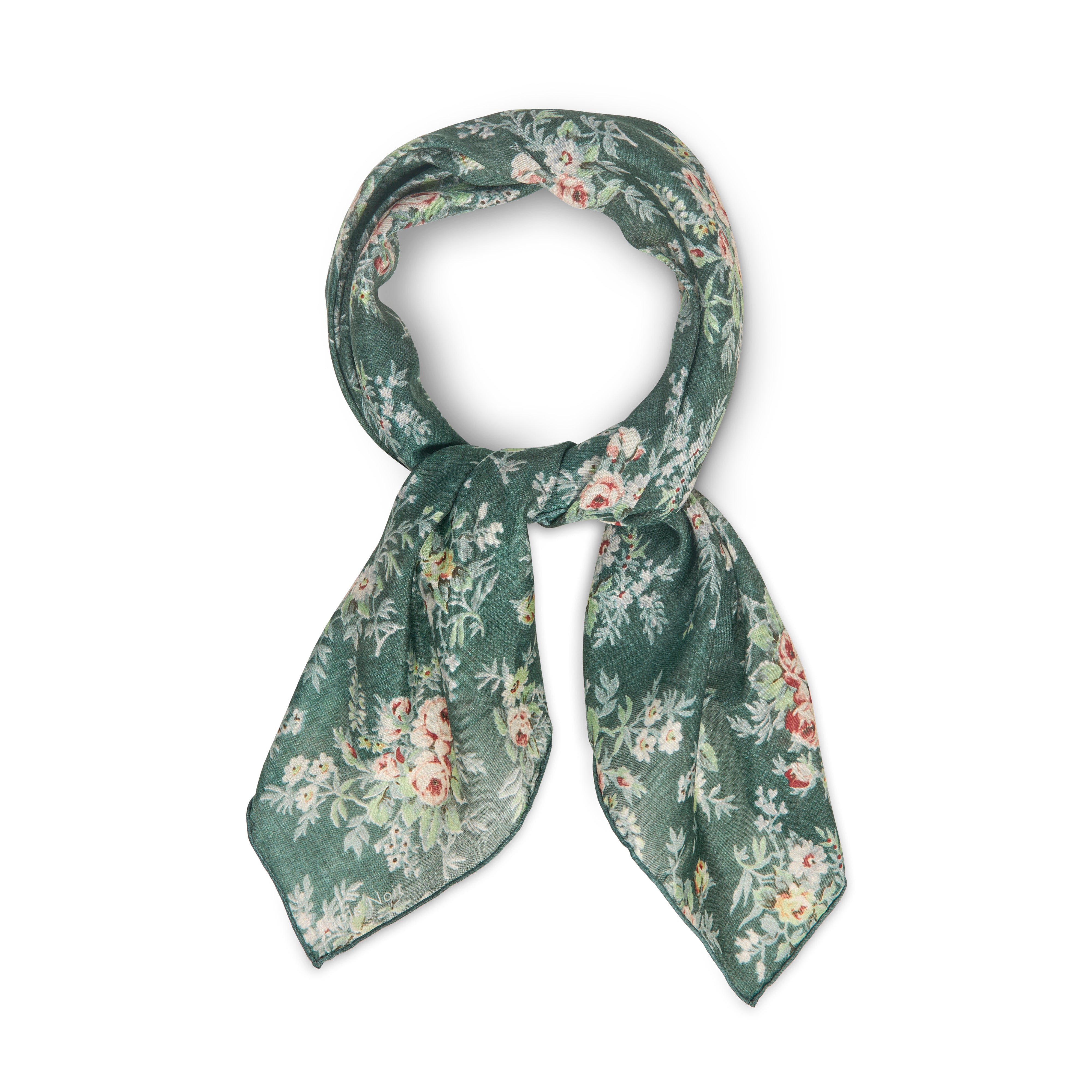 Tapis Noir light Darcy scarf Green