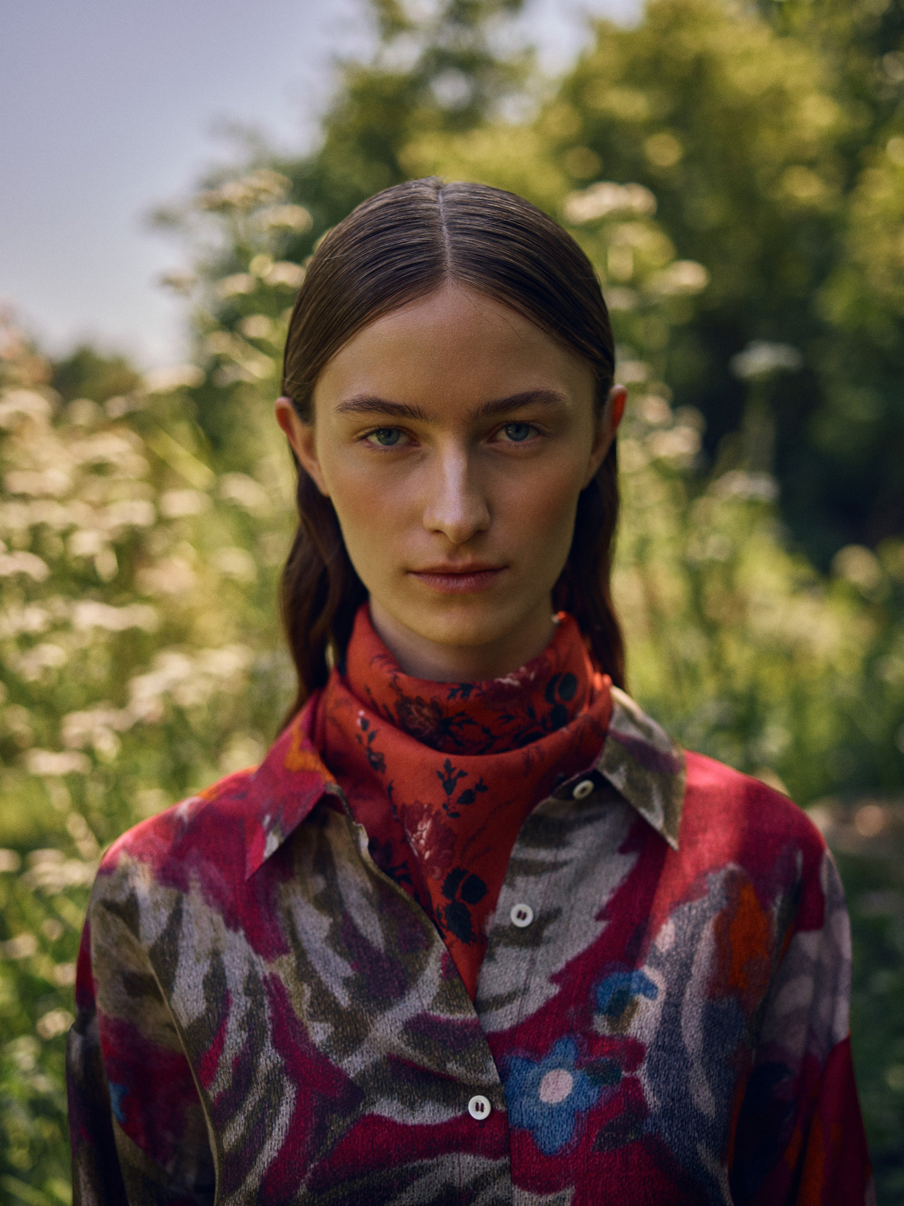 Tapis Noir light small Ellen scarf