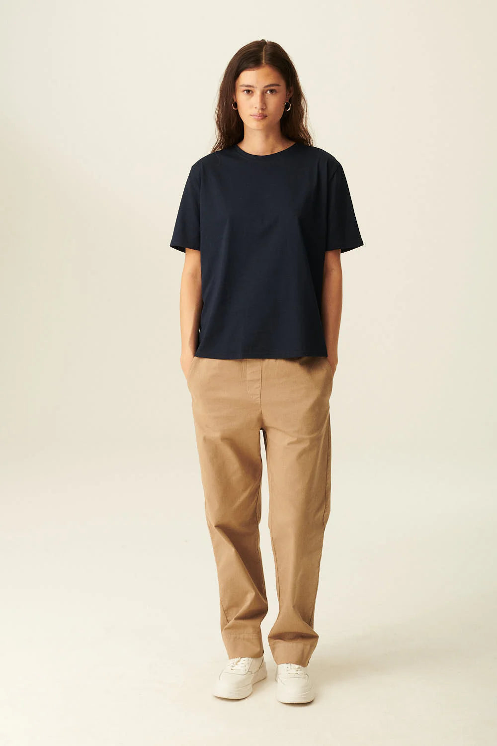 Rue De Tokyo Trish light cotton jersey sort