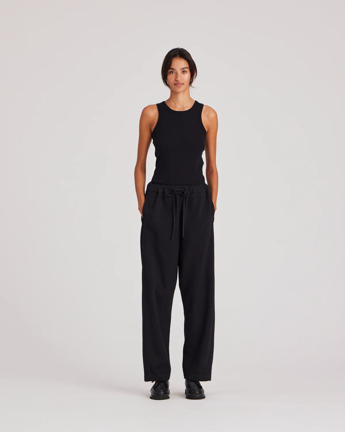 Gai+Lisva Ida pant Twill sort
