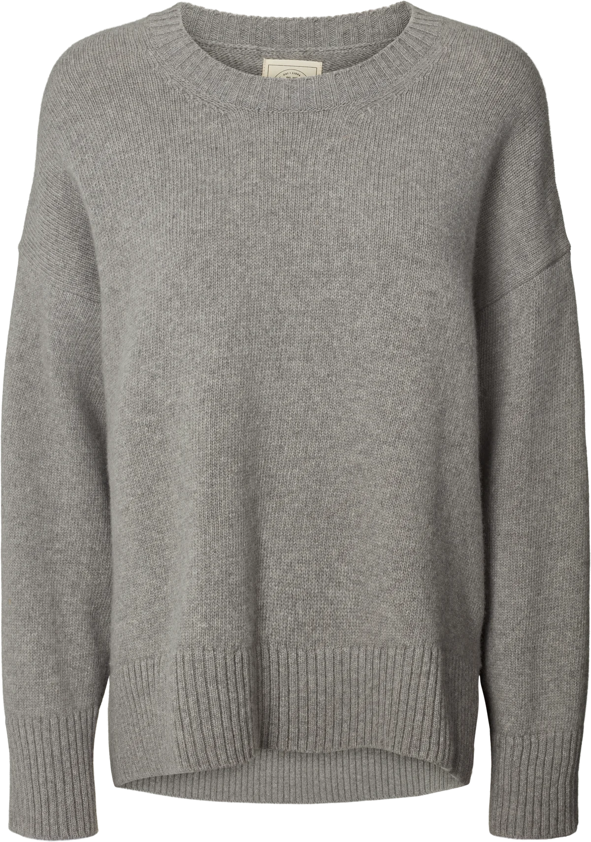 Gai+Lisva Vigga Lambswool jumper grey melange