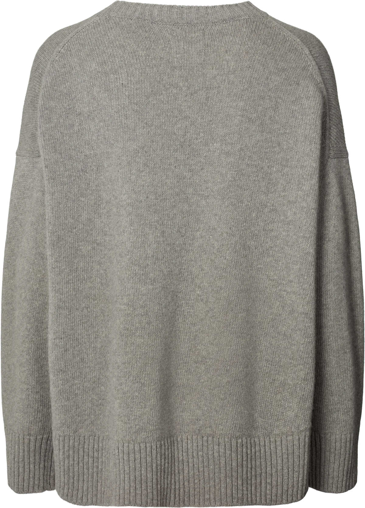 Gai+Lisva Vigga Lambswool jumper grey melange