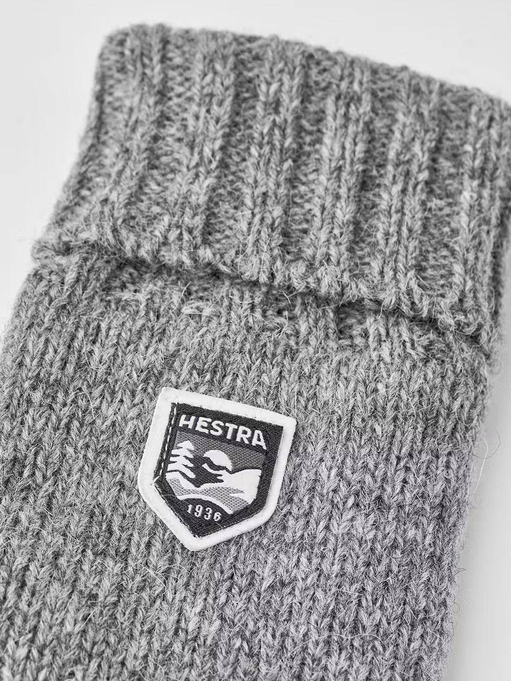 Hestra basic wool glove grey