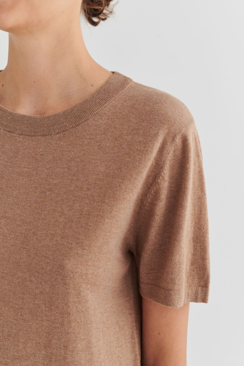 Fub Classic tee Camel melange