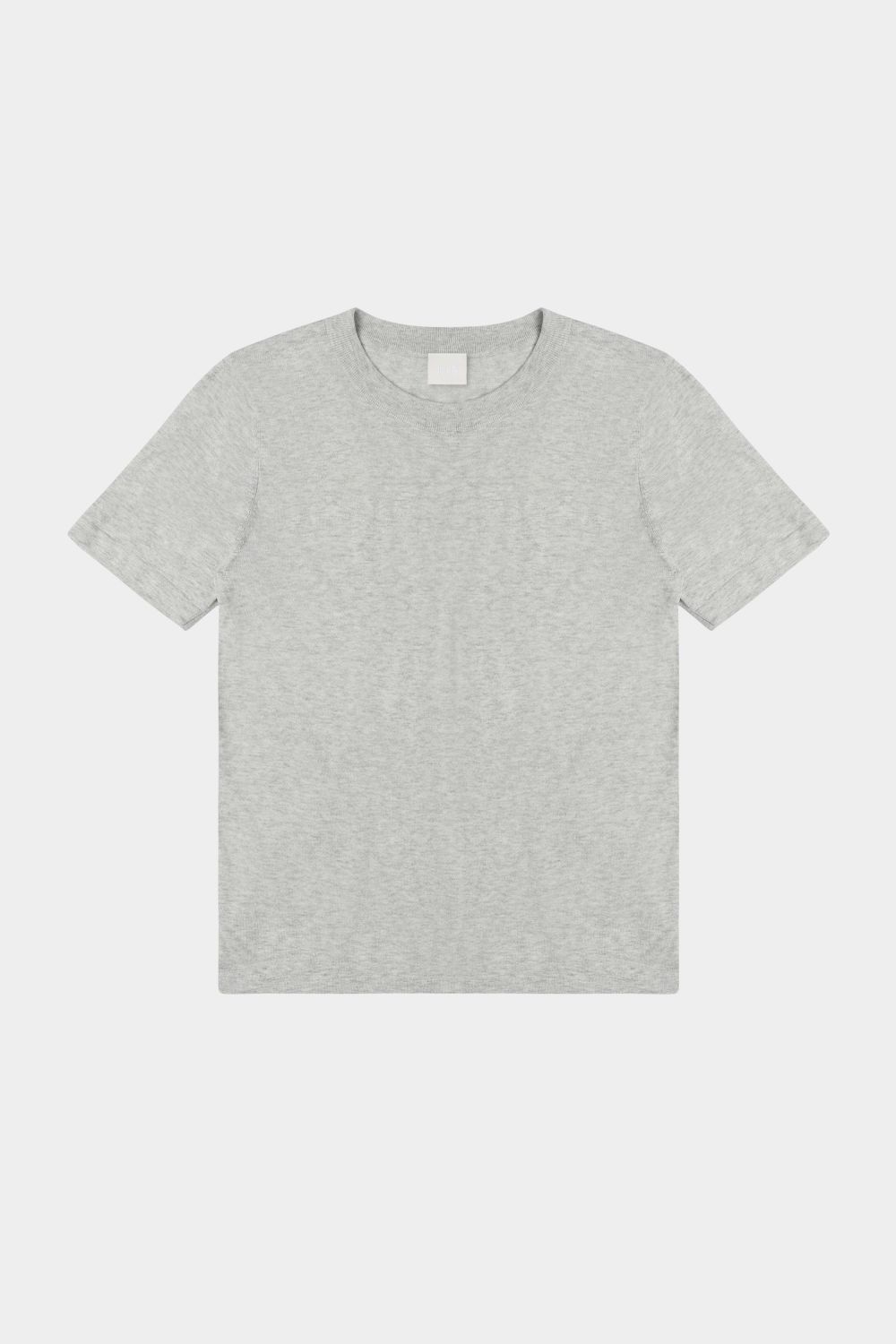 Fub Classic tee light grey melange