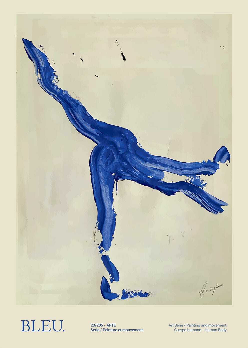 Lucrecia Rey Caro Bleu A5 art card