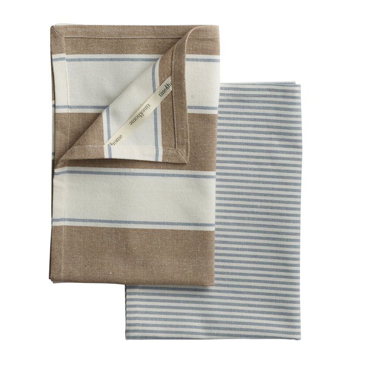 Tine K Home viskestykke 2-stk. Brun