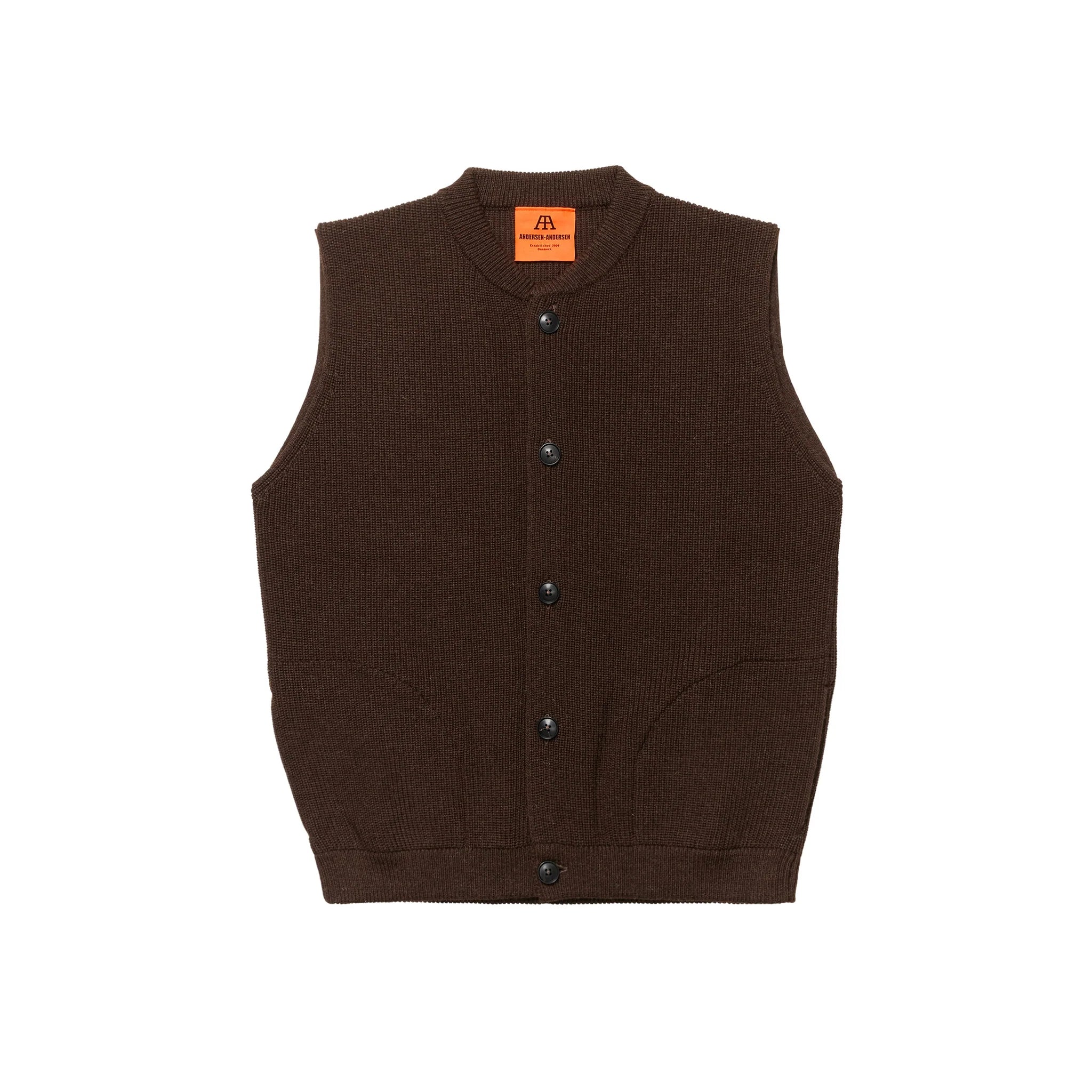 Andersen Andersen Skipper vest natural brown