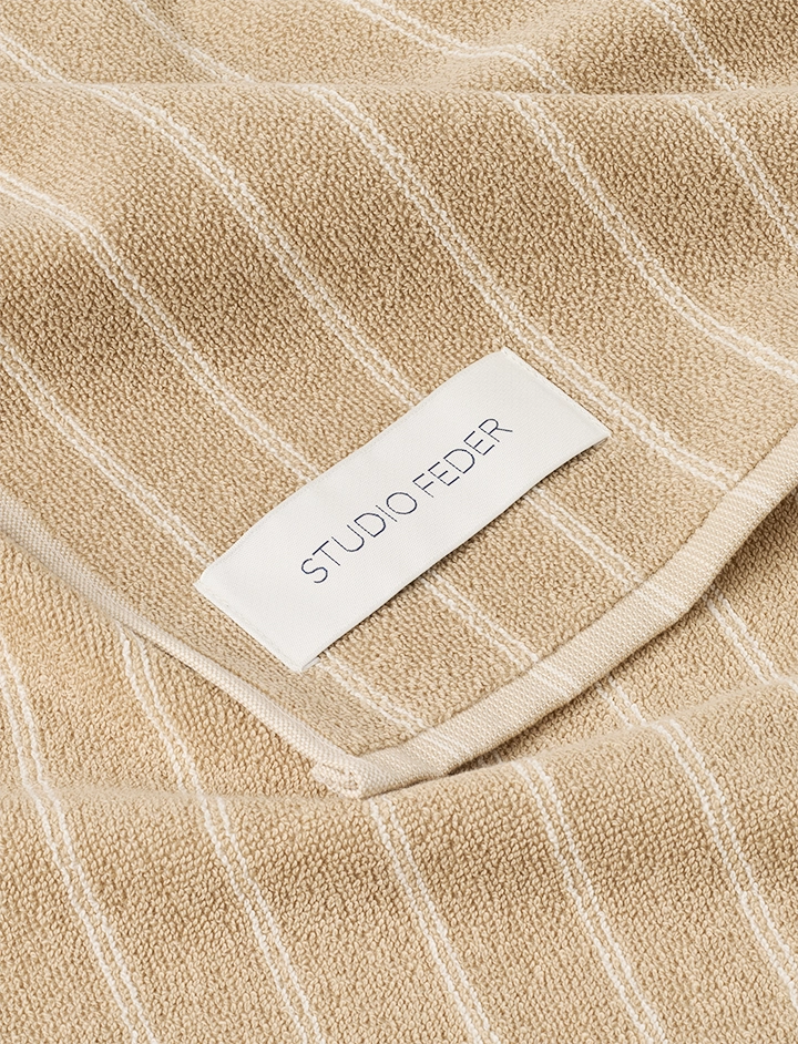 Studio Feder Una towel Beige Sand