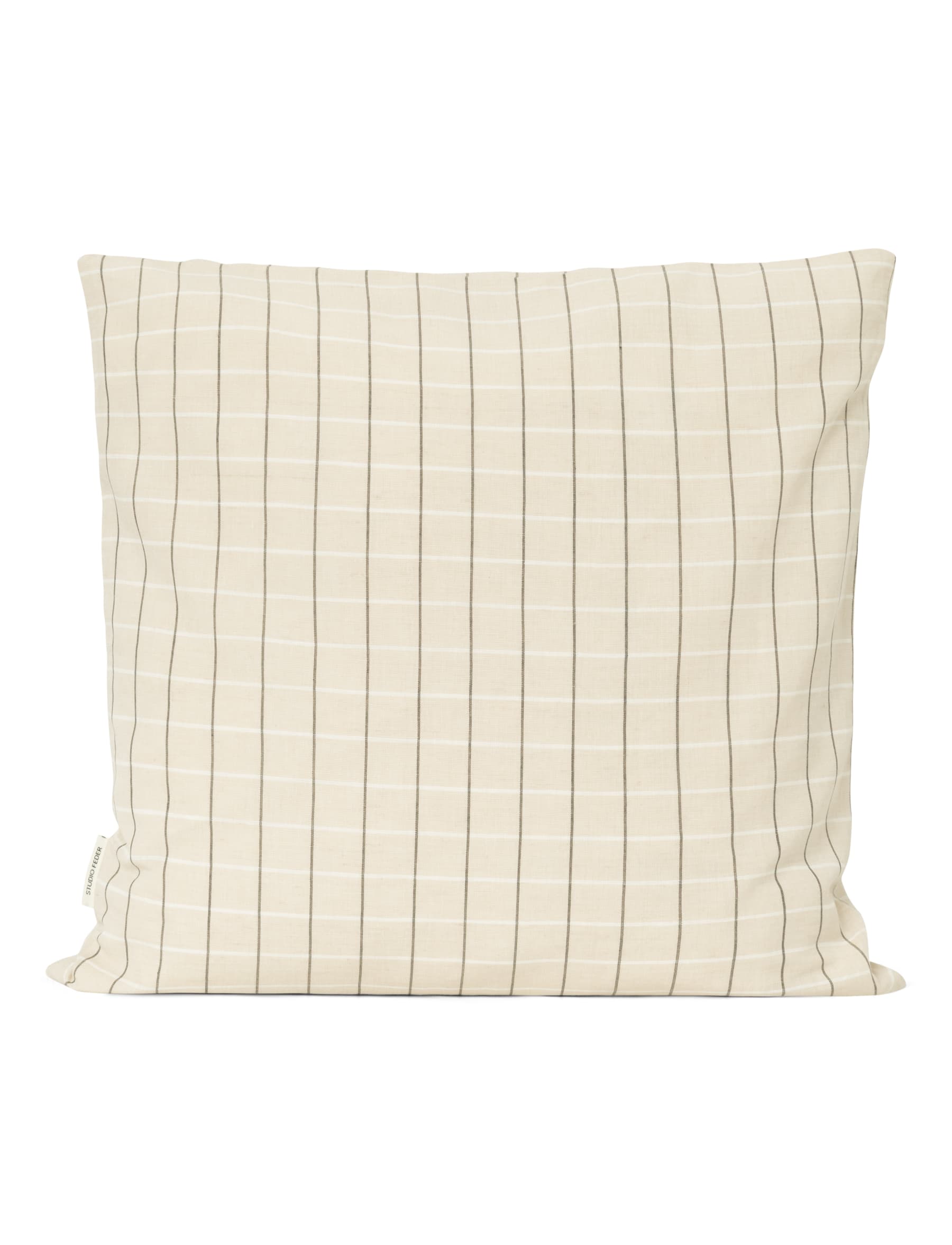 Studio Feder Sienna pude Winter white check