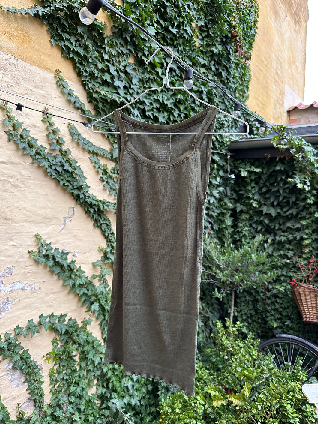 top olive melange