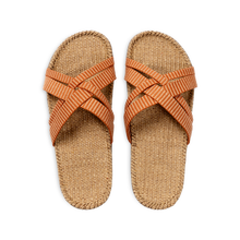 Indlæs billede til gallerivisning shangies sandal shangies damesandal orange stripes
