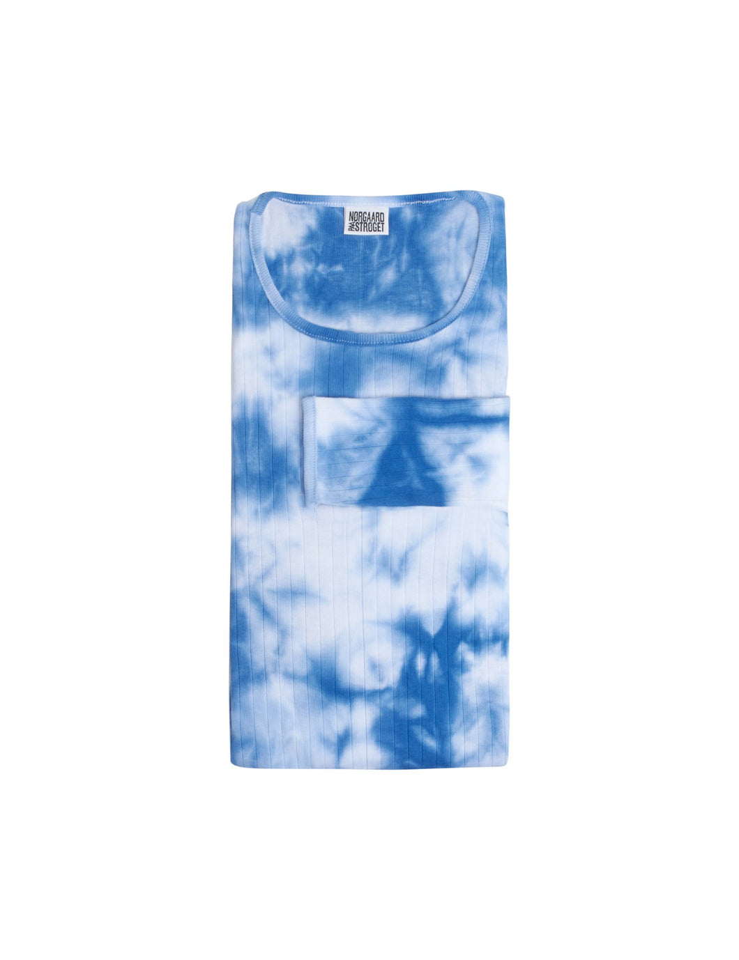 101 long tiedye ecru/klein
